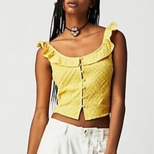 Free People Riviera Lace tank top